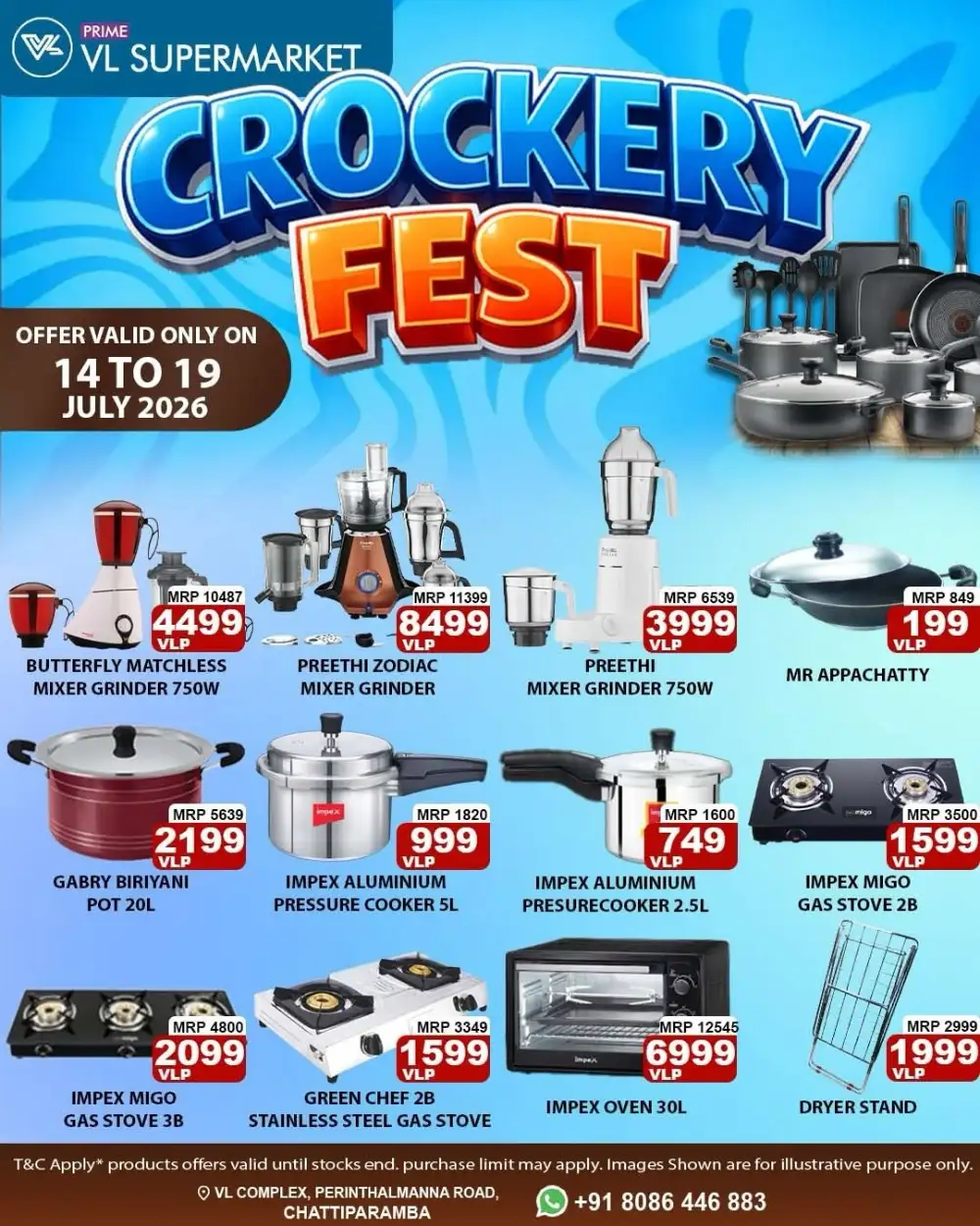 Prime VL Supermarket Chattiparamba Offers Today | Latest Deals page 1