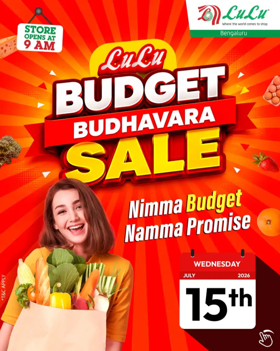 LuLu Budget Budhavara Sale Bengaluru | Live Deals page 1