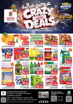 Nesto Al Amarat Oman Offers Today | Latest Flyer flyer cover