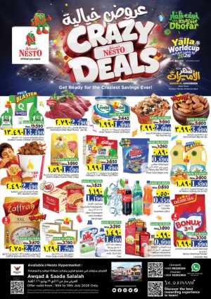 Nesto Awqad & Saada, Salalah Offers Today | Latest Flyer flyer cover