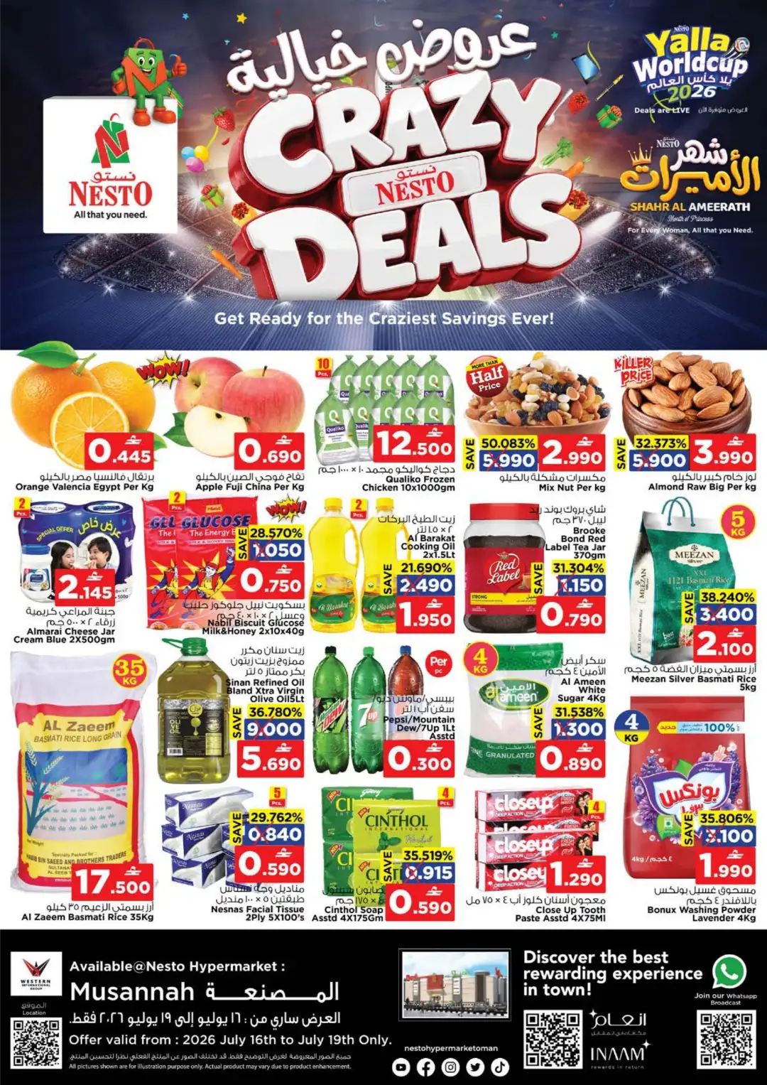 Nesto Musannah Oman Offers Today | Latest Flyer page 1