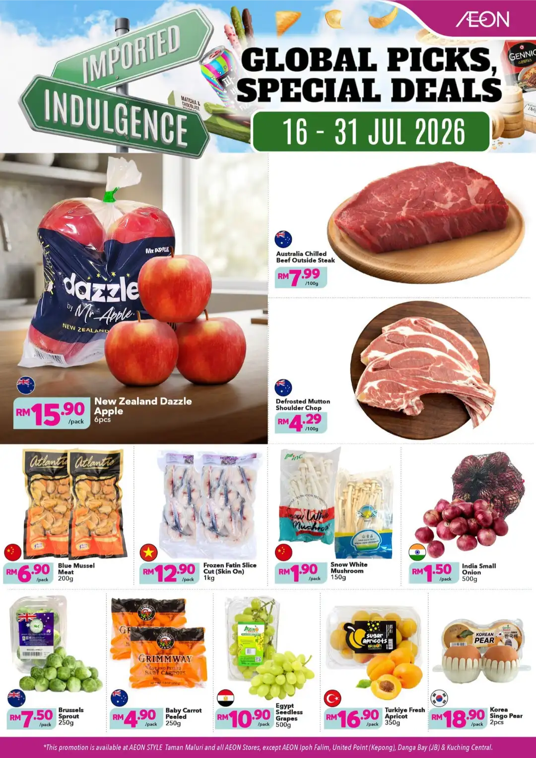 AEON Malaysia Promotion Today | Latest Catalogue page 1