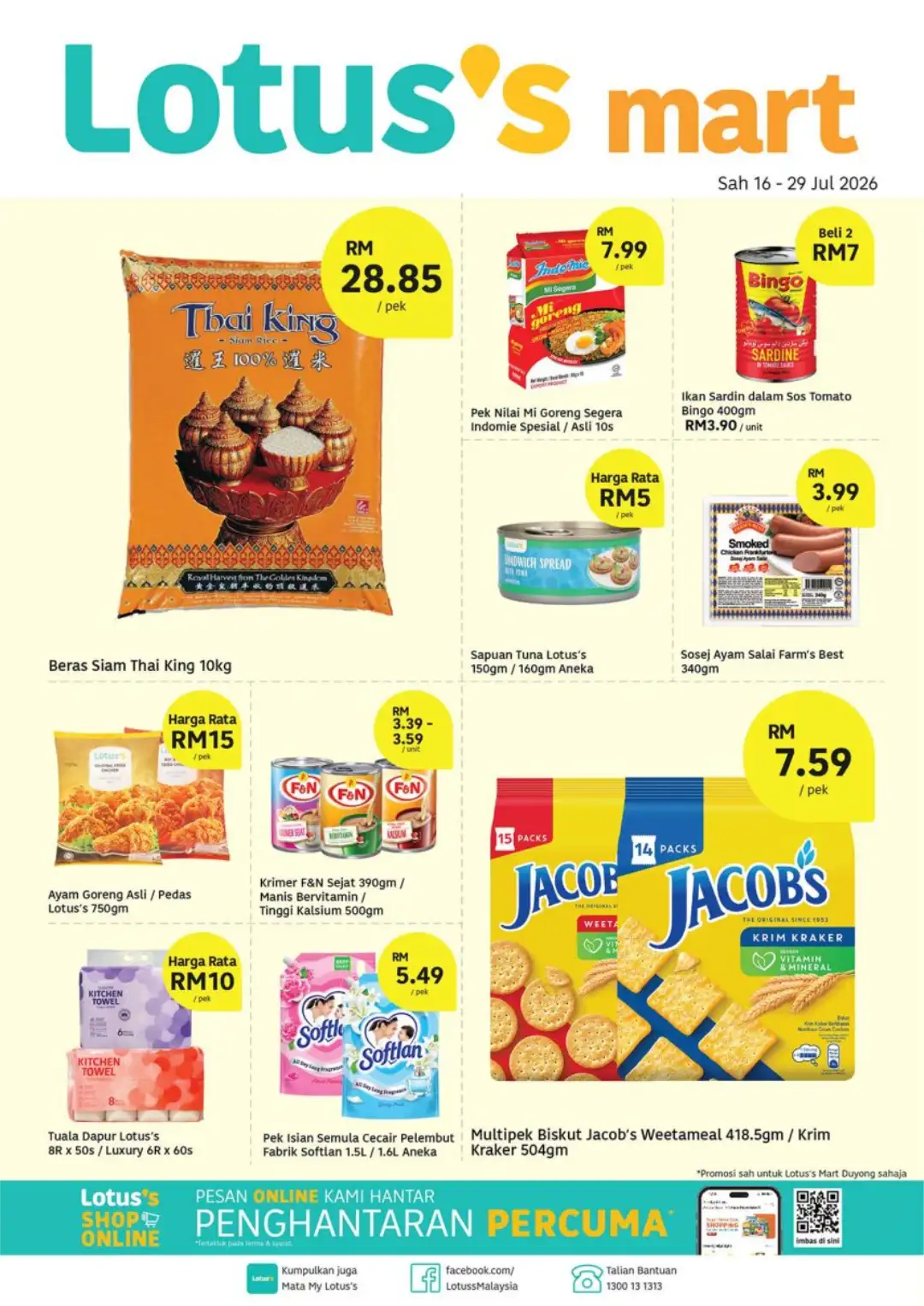 Lotus's Duyong Promotions Today | Latest Catalogue page 1