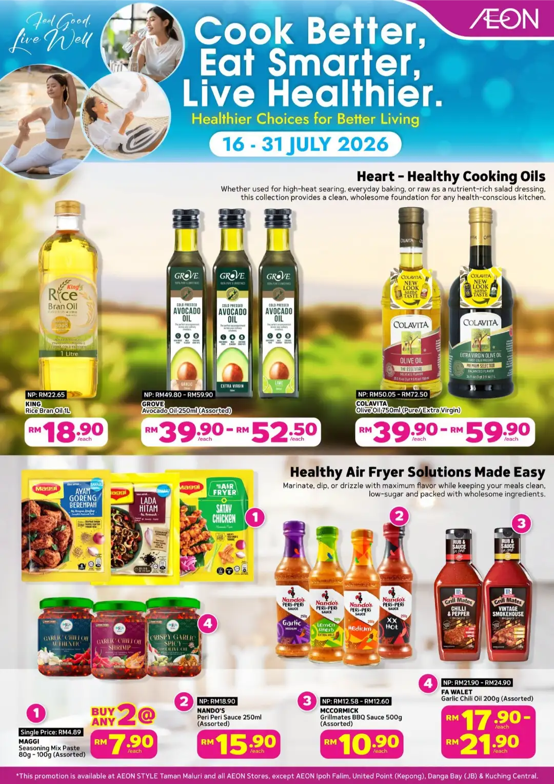 AEON Malaysia Healthy Food Promotions | Latest Catalogue page 1