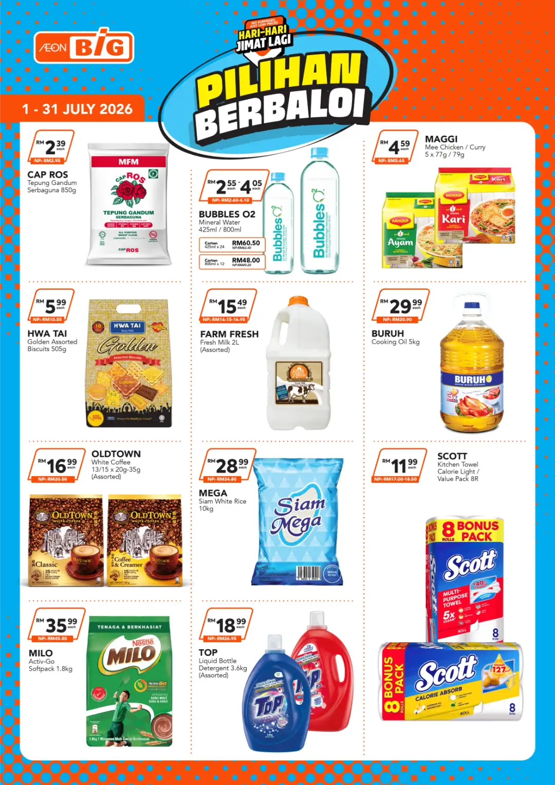 AEON BiG Promotions Today | Latest Catalogue page 1