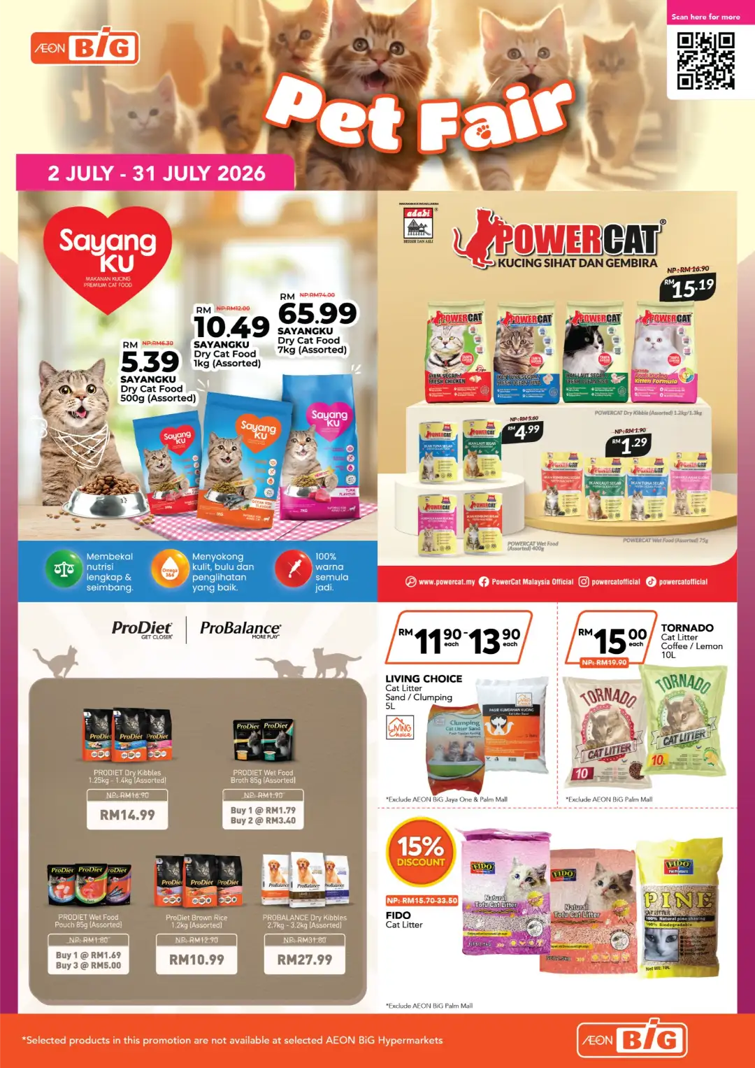 AEON BiG Pet Fair Promotions Today | Latest Catalogue page 2