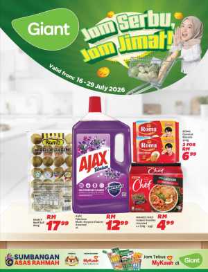 Giant Malaysia Promotions Today | Latest Catalogue flyer cover