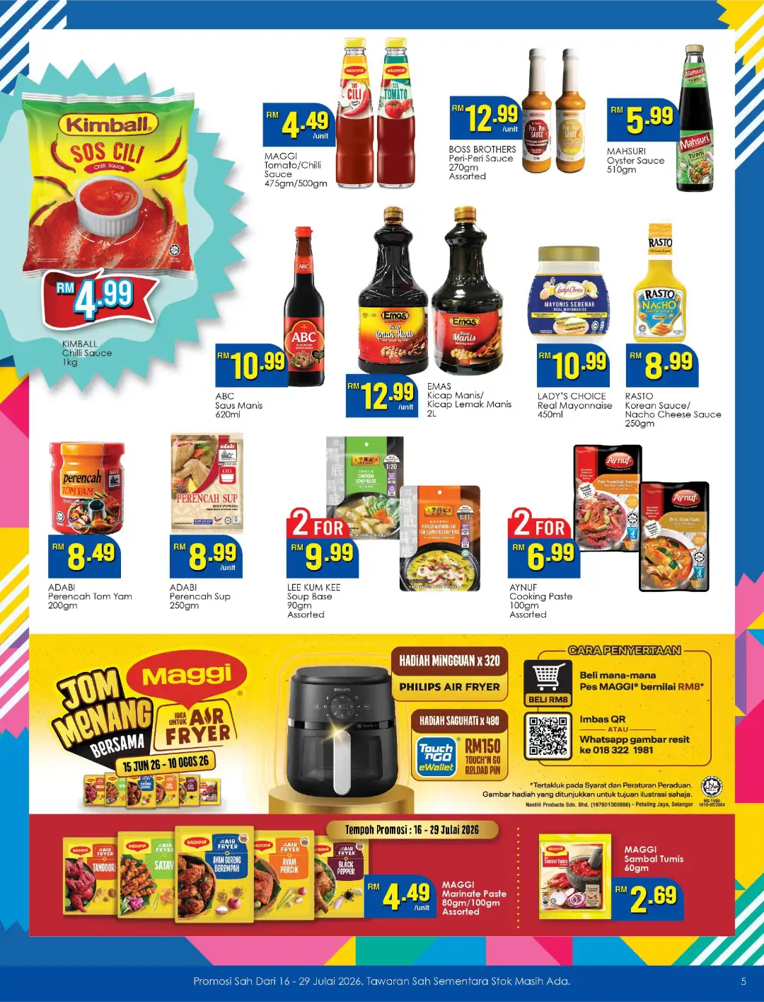 TF Value-Mart Anniversary Promotions Today | Latest Catalogue page 5