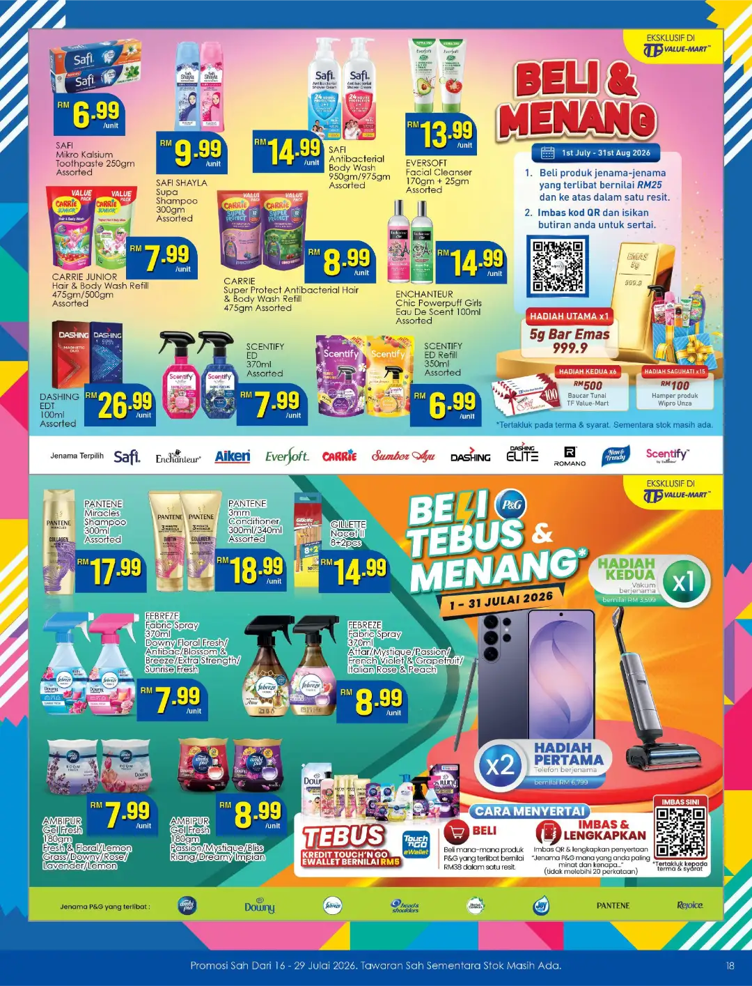 TF Value-Mart Anniversary Promotions Today | Latest Catalogue page 18