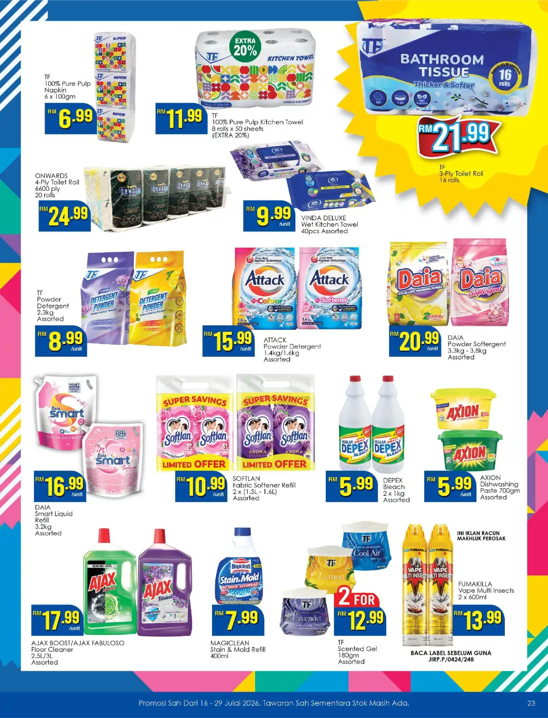TF Value-Mart Anniversary Promotions Today | Latest Catalogue page 23
