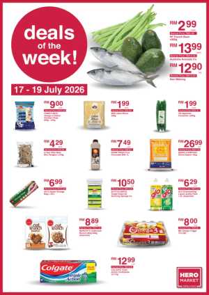 Hero Market Promotions Today | Latest Deals flyer cover