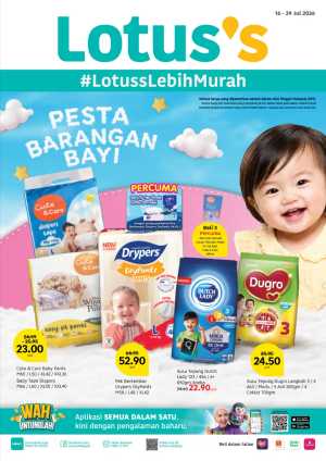 Lotus's Malaysia Promotions Today | Latest Catalogue flyer cover