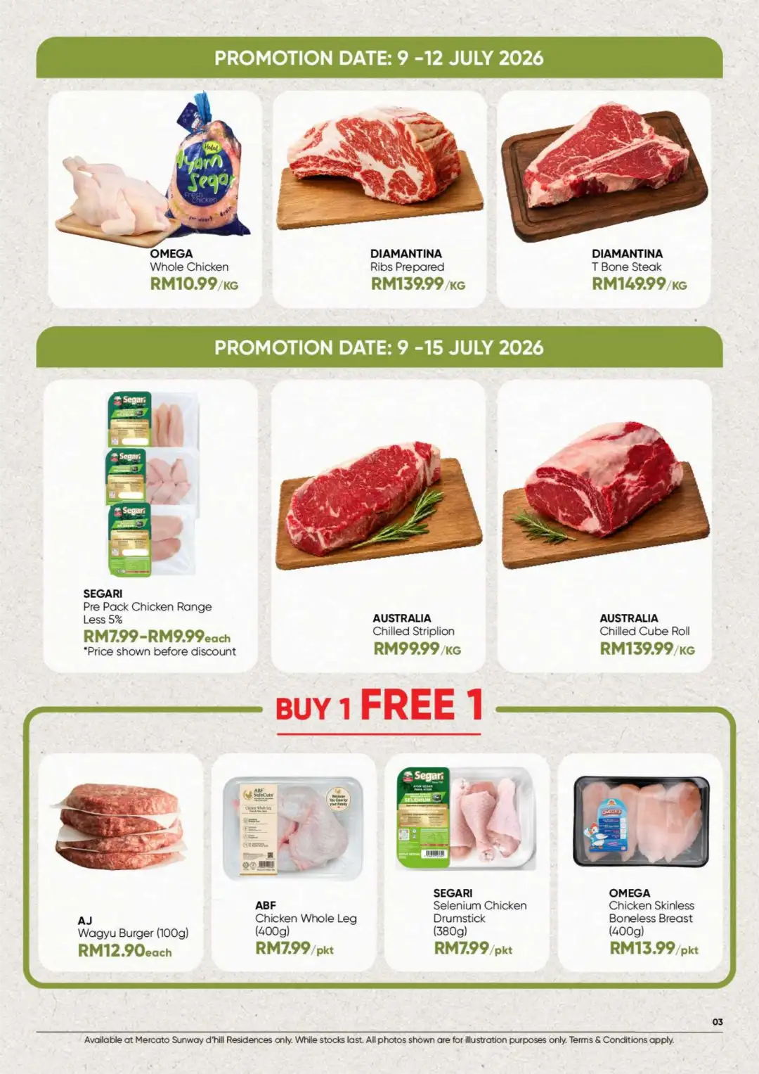 Mercato Sunway d'hill Residences Promotions | Latest Flyer page 3