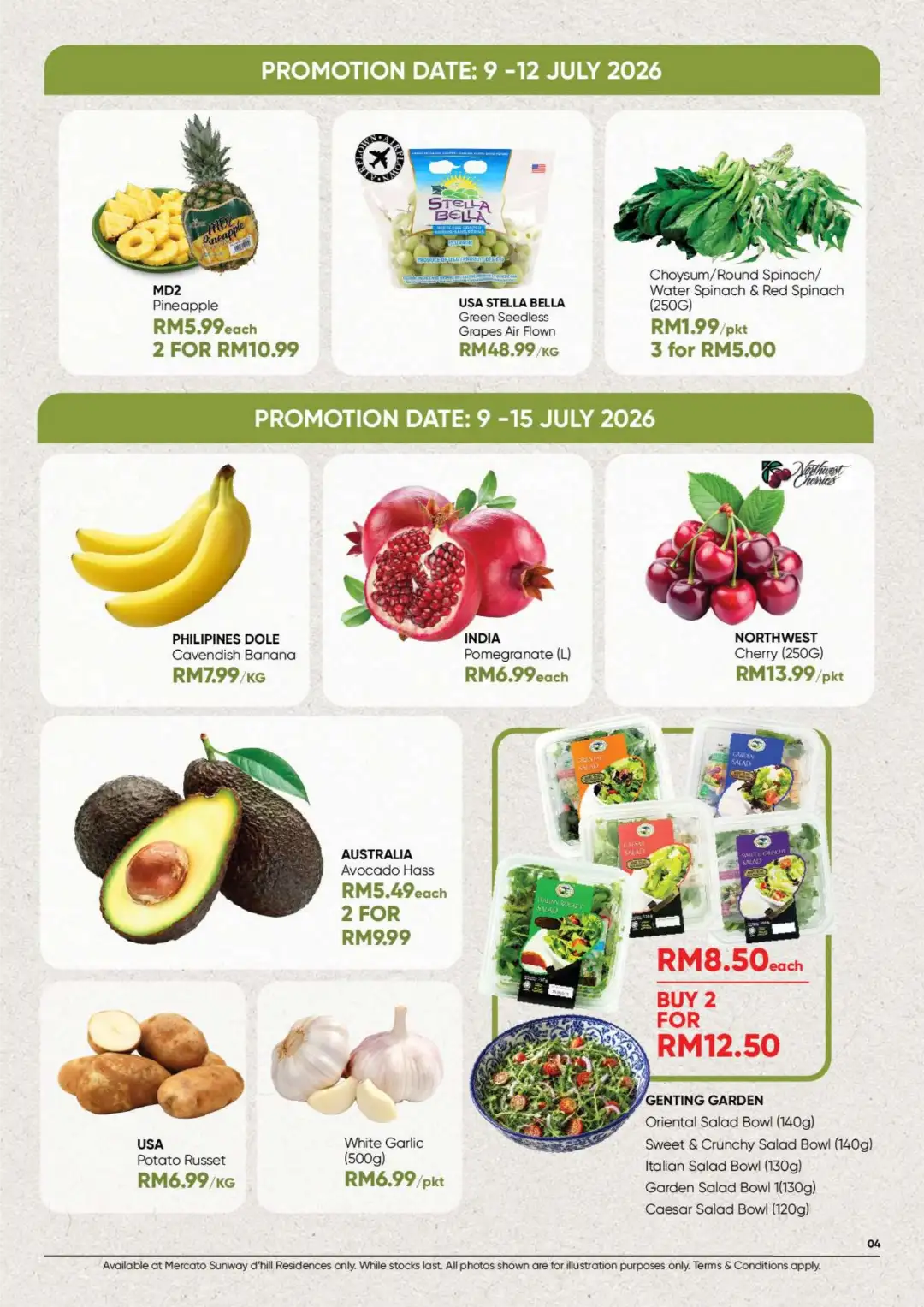 Mercato Sunway d'hill Residences Promotions | Latest Flyer page 4