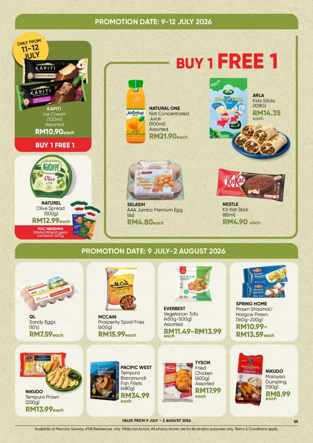 Mercato Sunway d'hill Residences Promotions | Latest Flyer page 5