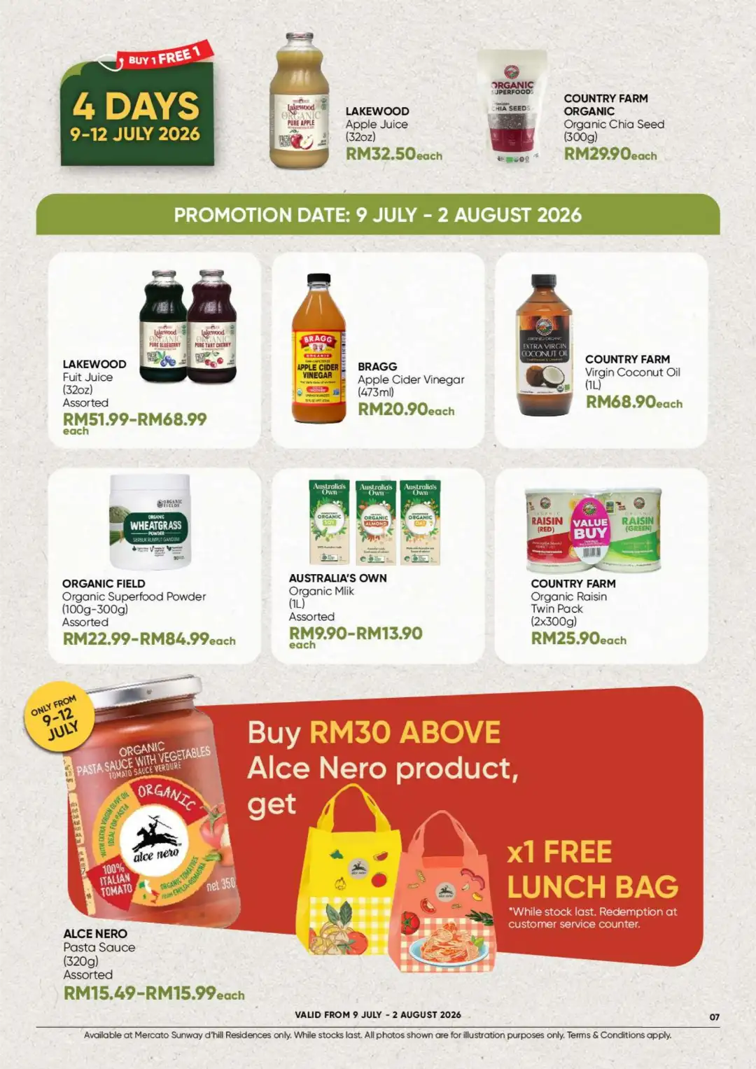 Mercato Sunway d'hill Residences Promotions | Latest Flyer page 7