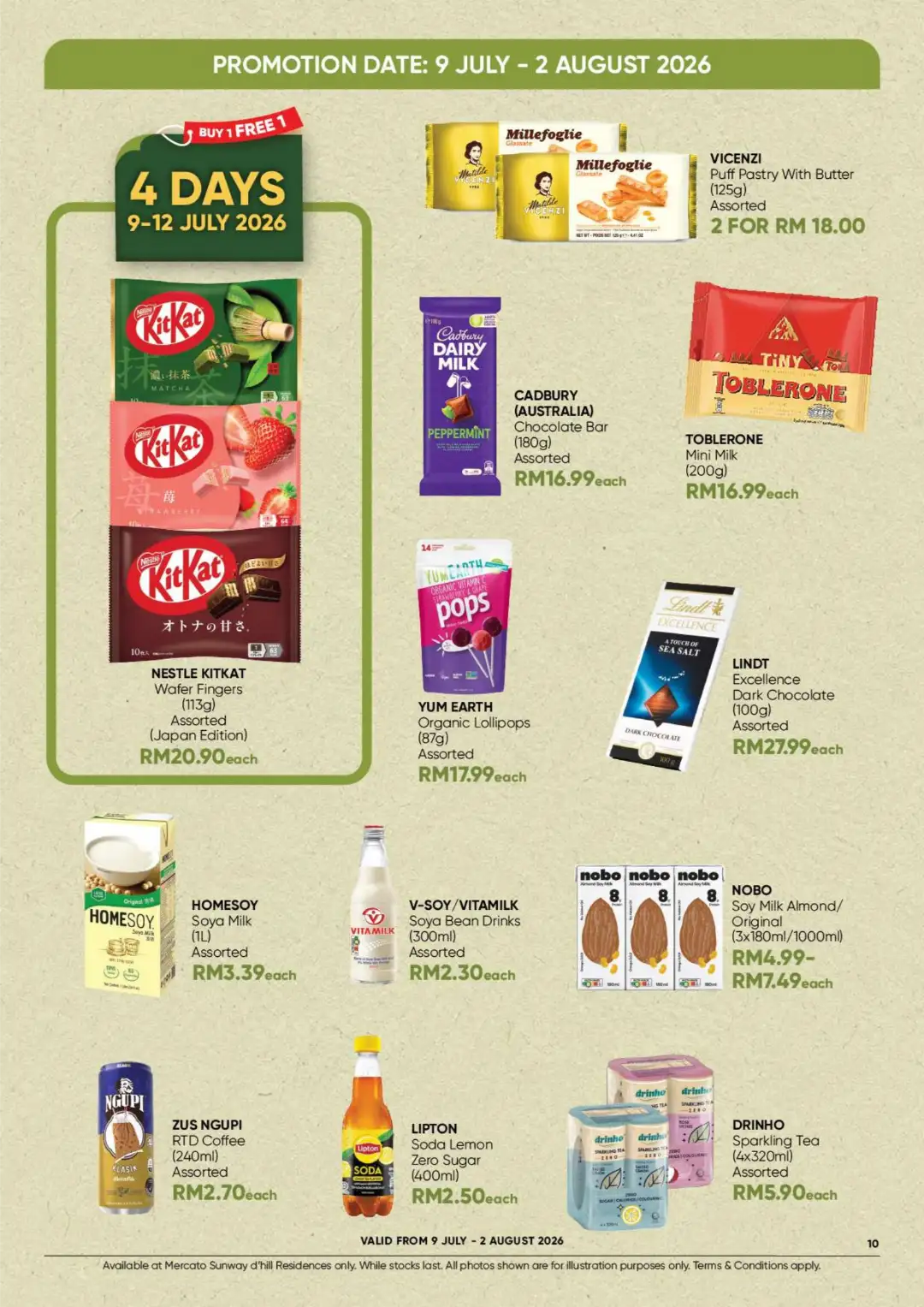 Mercato Sunway d'hill Residences Promotions | Latest Flyer page 10