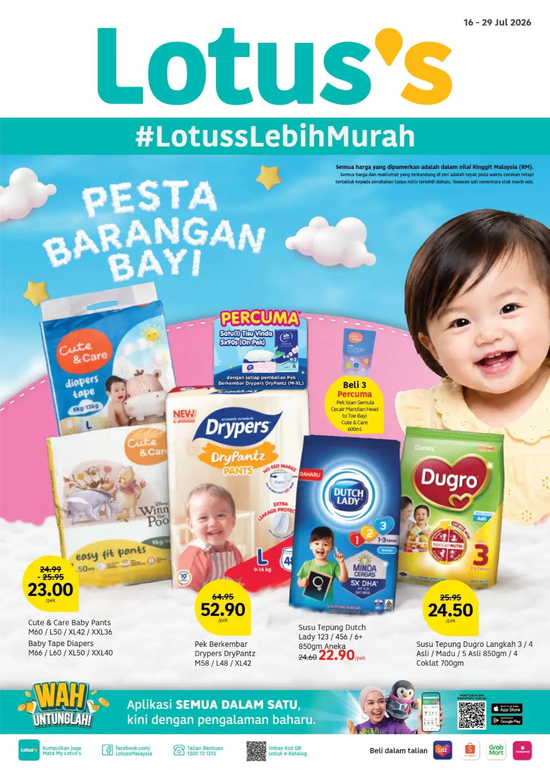 Lotus's Malaysia Promotions Today | Latest Catalogue page 1