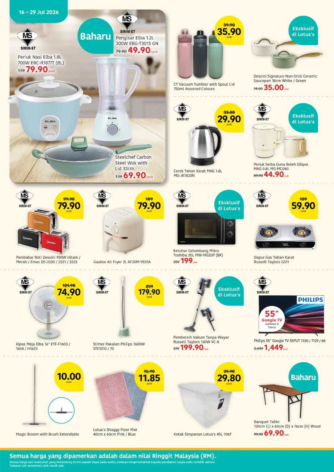Lotus's Malaysia Promotions Today | Latest Catalogue page 16
