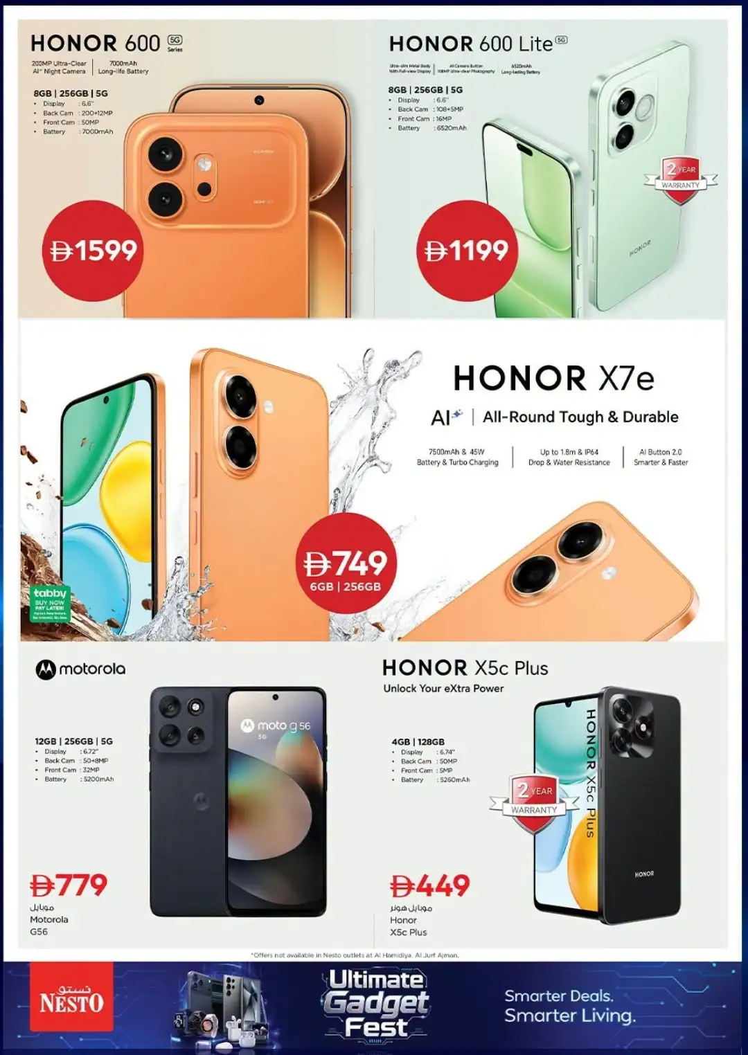 Nesto UAE Mobile & Accessories Deals Today | Latest Offers page 3