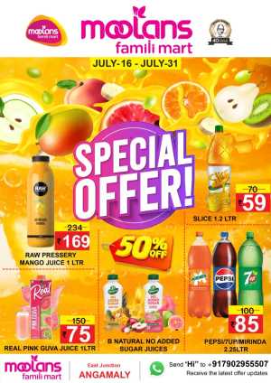 Special Offer flyer cover
