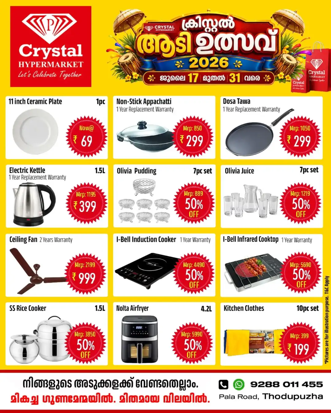 Crystal Hypermarket Thodupuzha Offers Today | Latest Flyer page 3