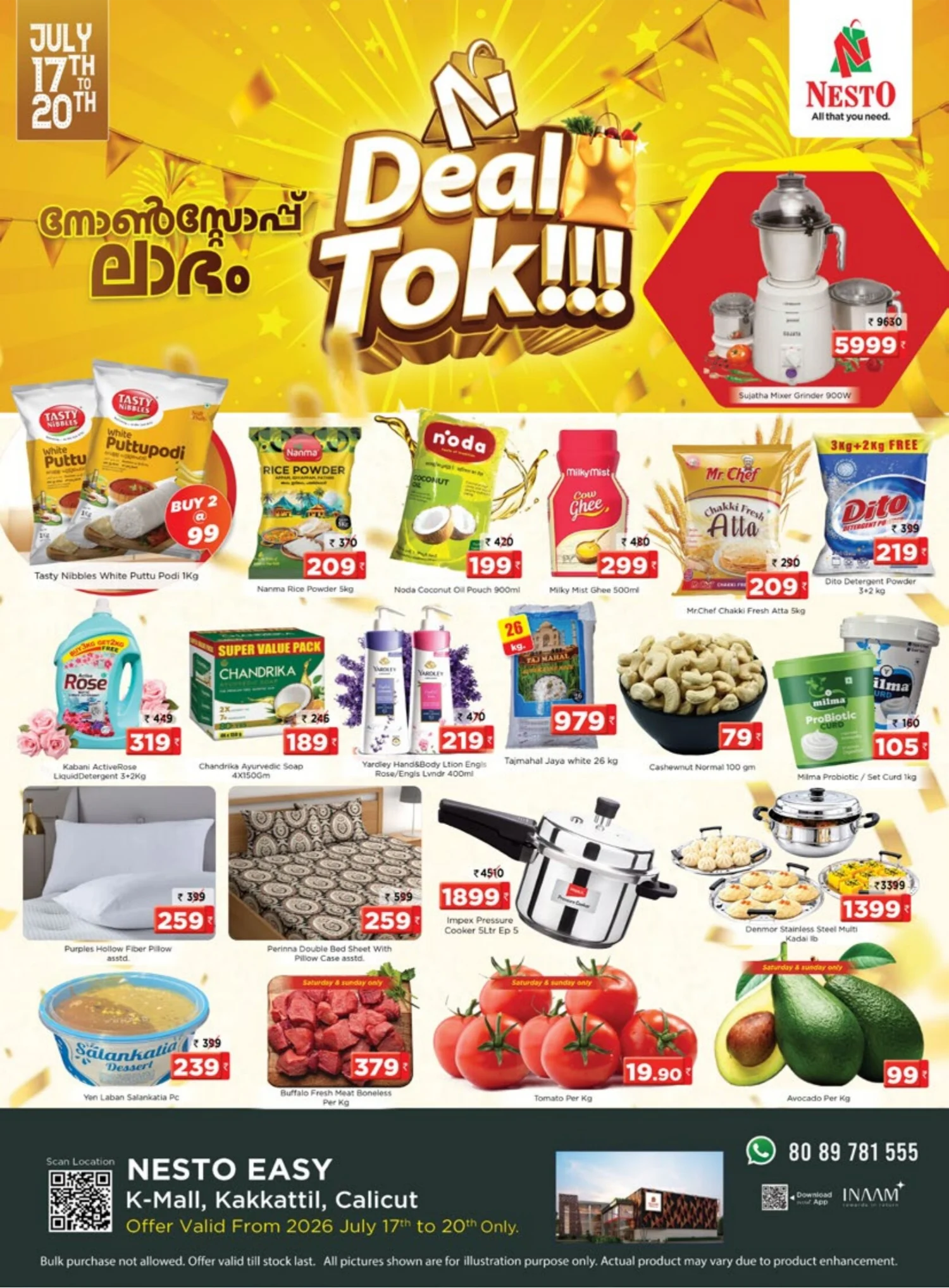Nesto Kakkattil Calicut Offers Today | Latest Flyer page 1
