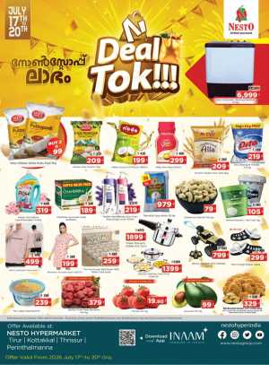 Nesto Thrissur Offers Today | Latest Deals flyer cover
