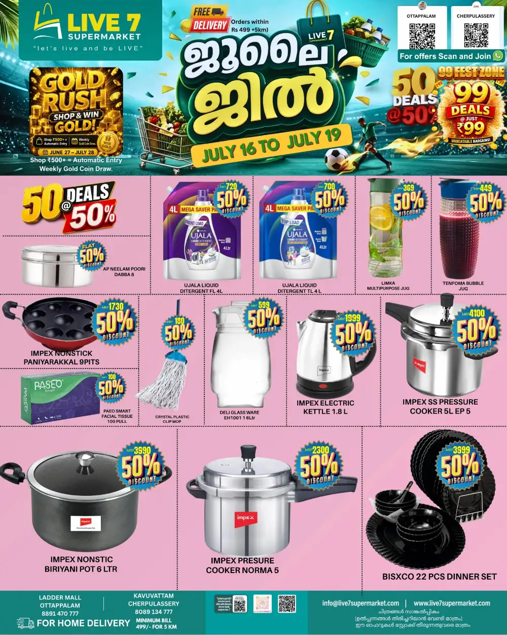Live 7 Supermarket Palakkad Offers Today | Latest Deals page 2