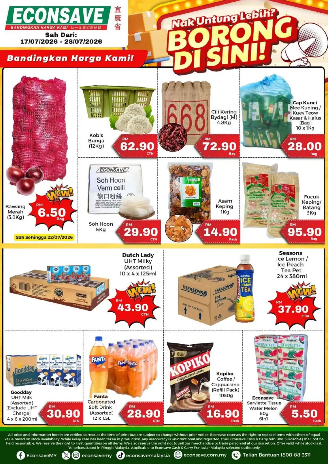 Econsave Malaysia Offers Today | Latest Catalogue page 1