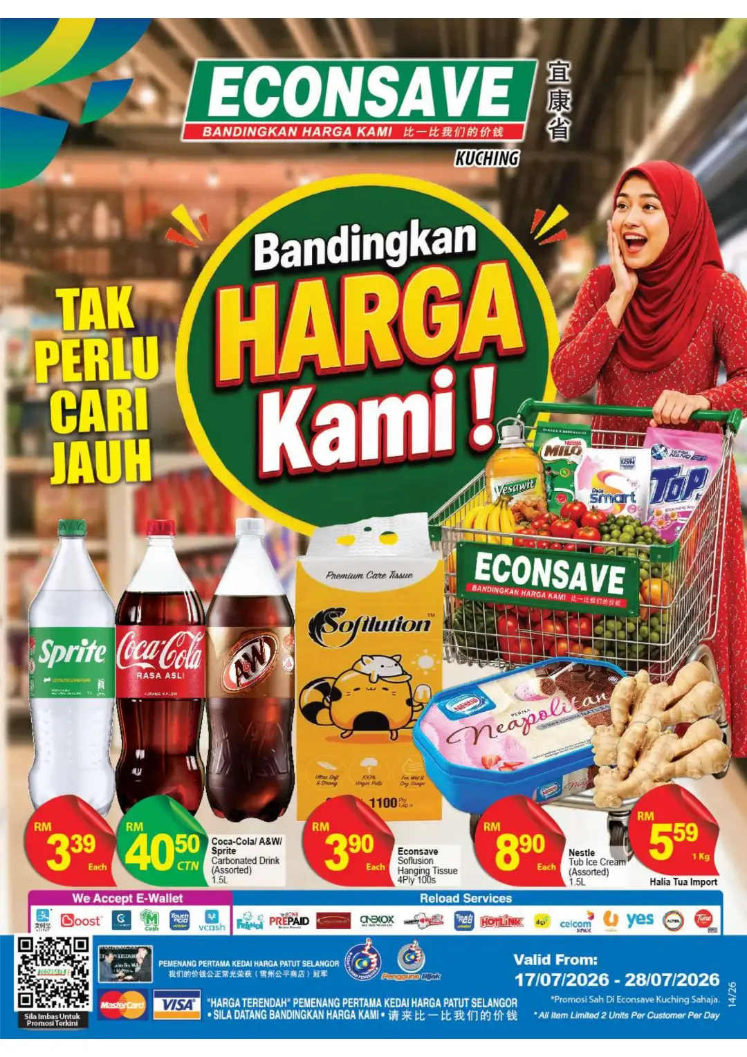 Econsave Kuching Offers Today | Latest Flyer page 1