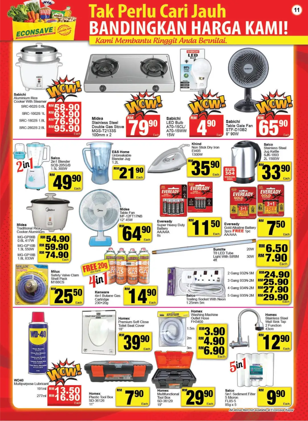 Econsave Malaysia Promotions Today | Latest Catalogue page 11