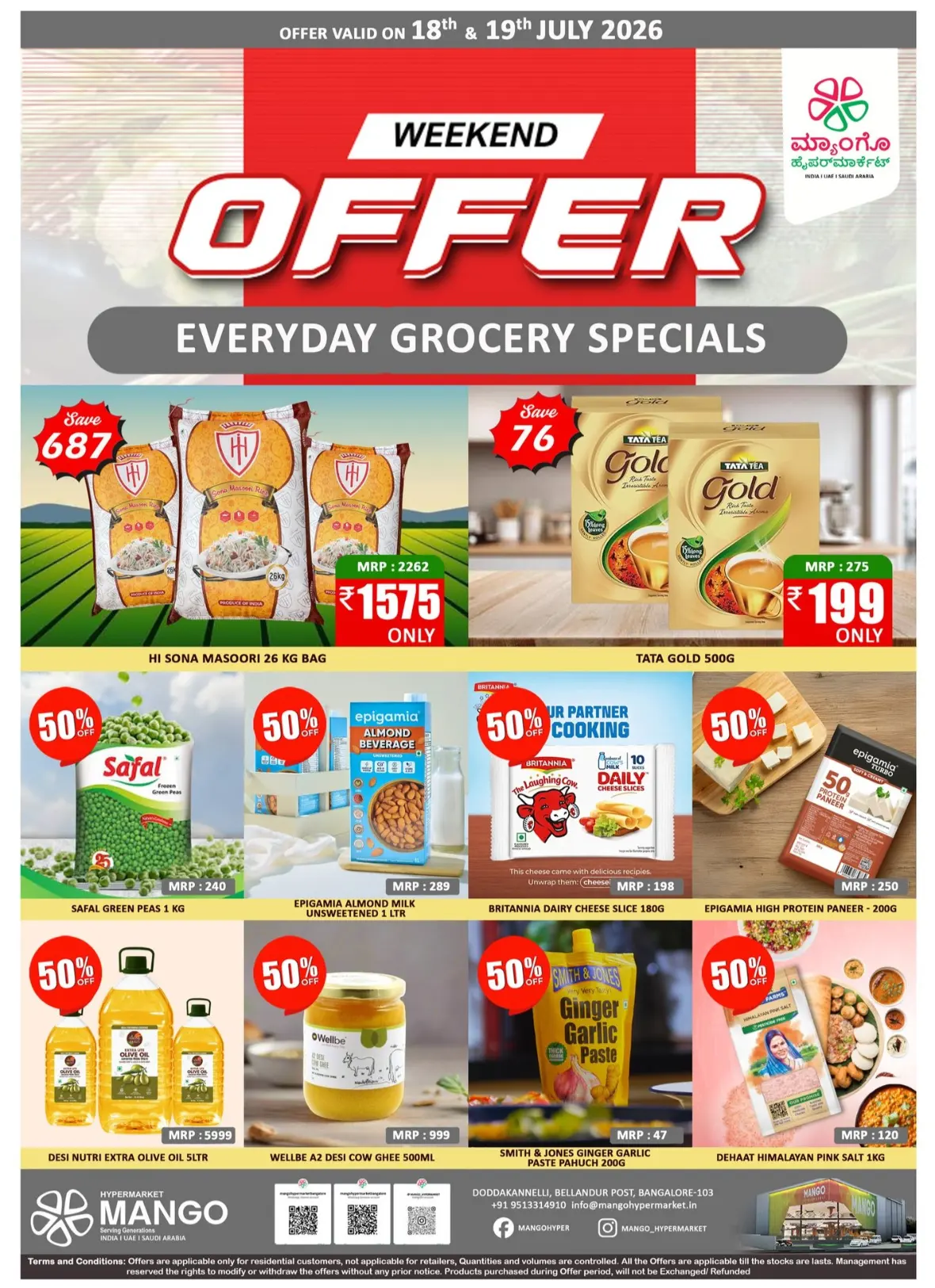 Mango Hypermarket Bangalore Offers Today | Latest Deals page 1