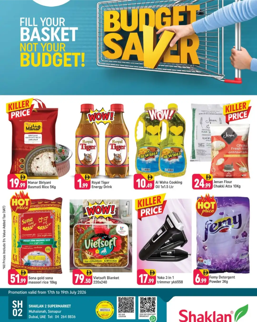 Shaklan Sonapur Dubai Offers Today | Latest Deals page 1