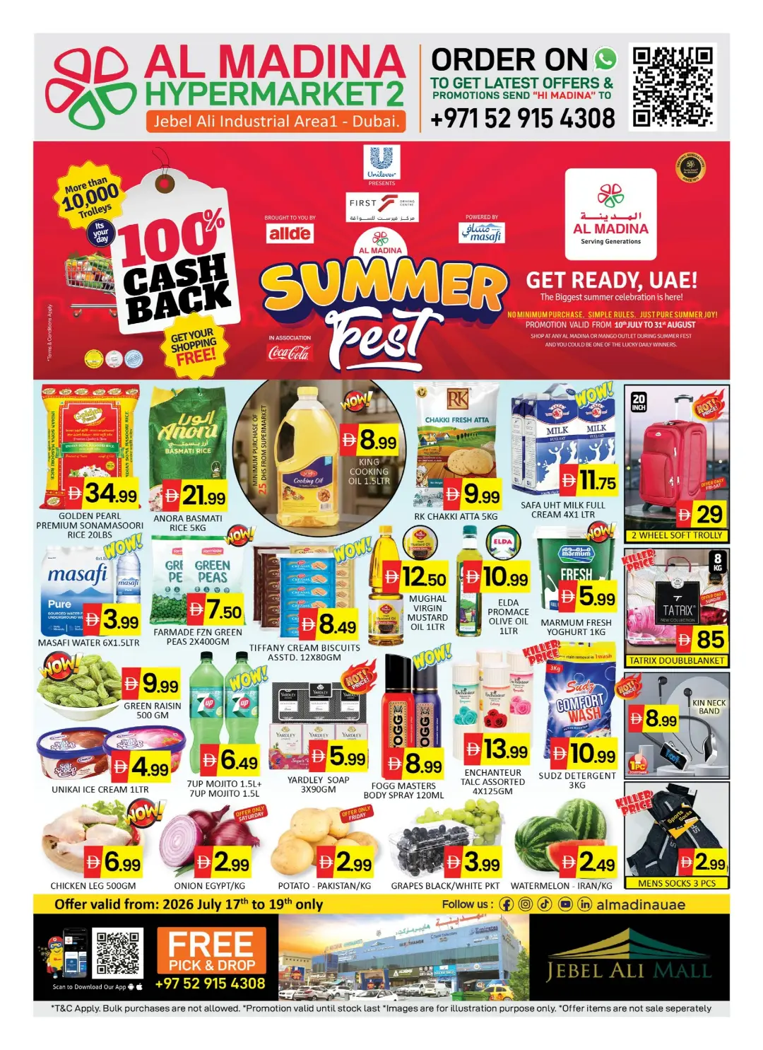 Al Madina Jebel Ali Mall Dubai Offers Today | Latest Flyer page 1