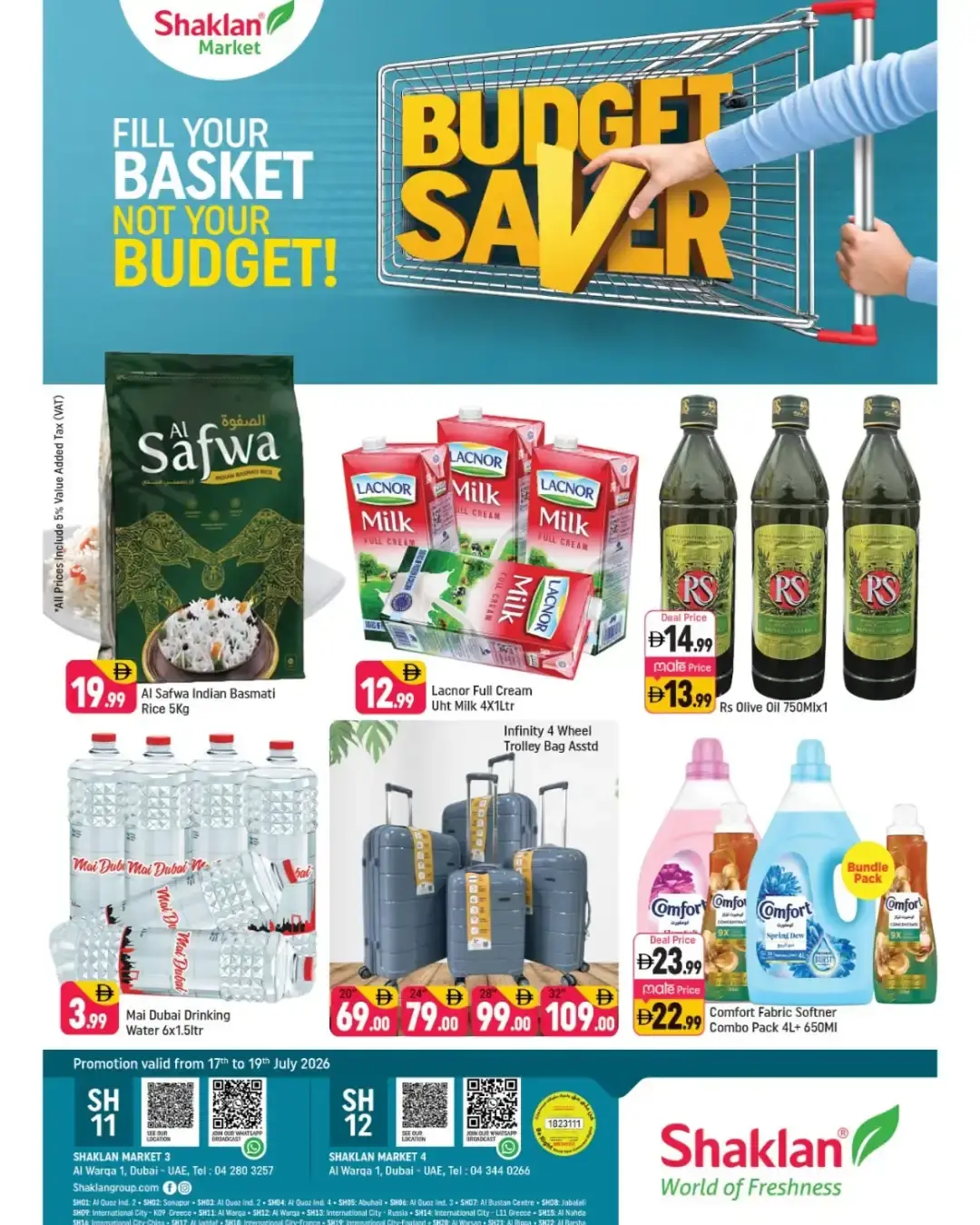 Shaklan Market Al Warqa Offers Today | Latest Flyer page 1