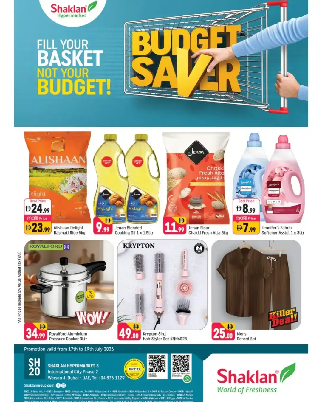 Shaklan Warsan Dubai Offers Today | Latest Flyer page 1