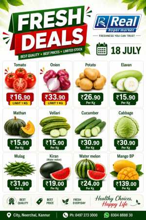 Fresh deals flyer cover