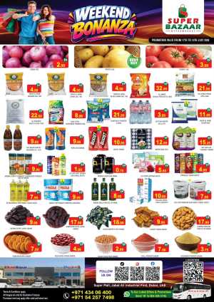 Super Bazaar Dubai Offers Today | Latest Deals flyer cover