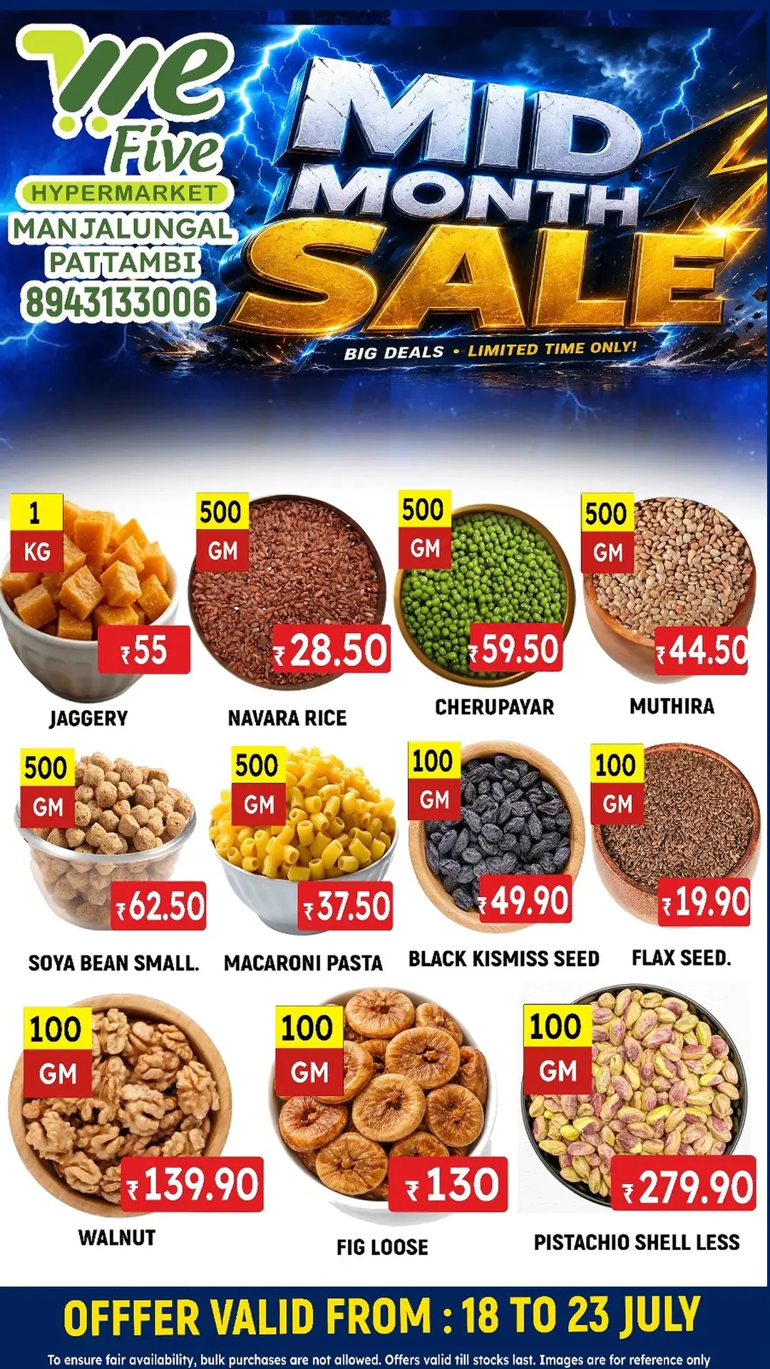 We Five Hypermarket Pattambi Mid Month Sale Deals page 6