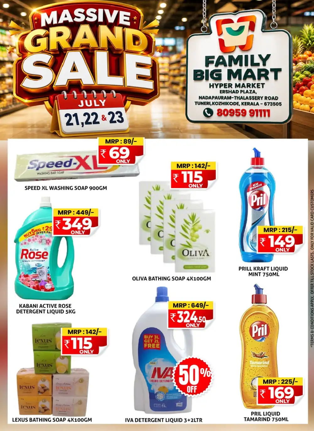 Family Big Mart Kozhikode Offers Today | Weekly Flyer page 4