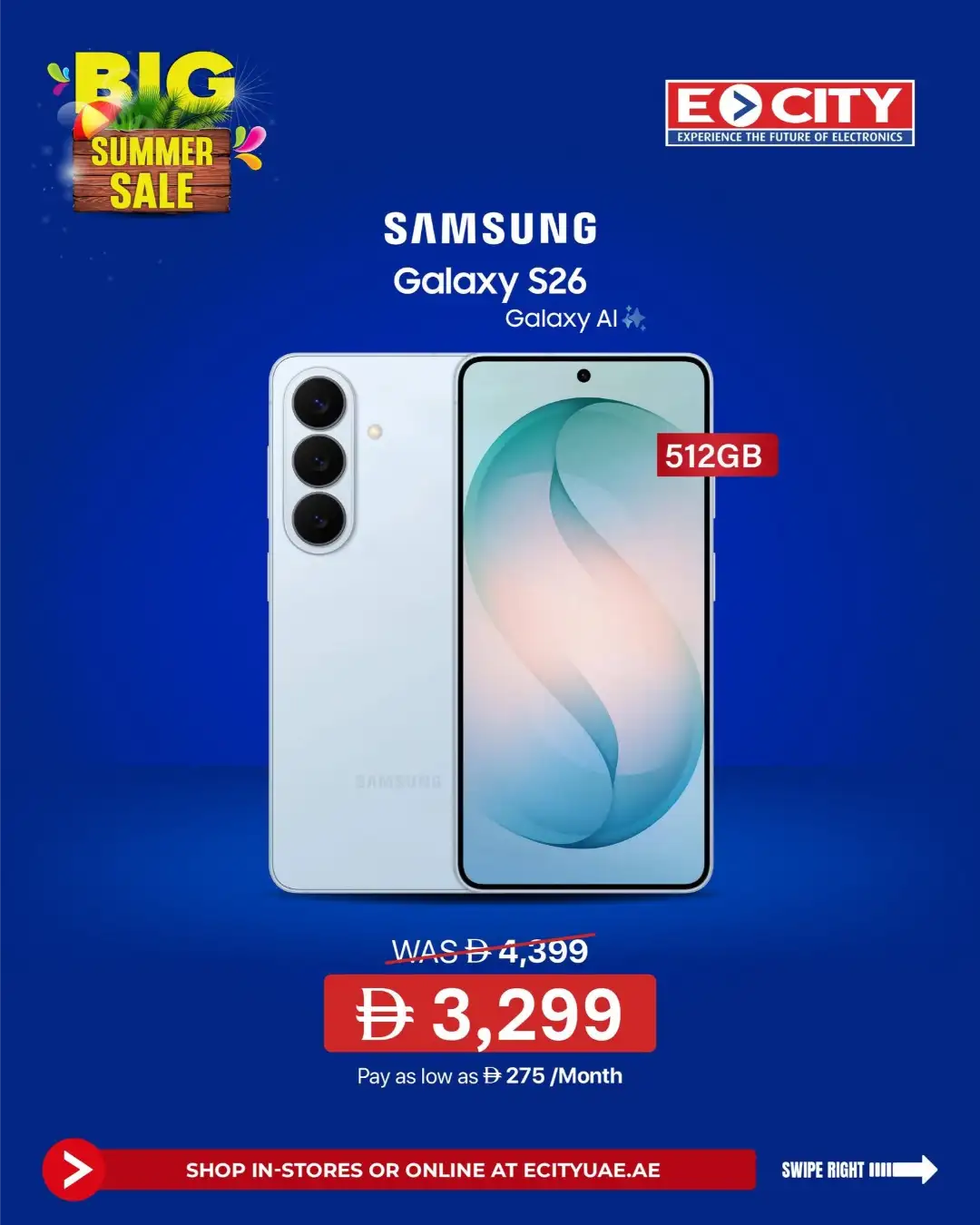 Ecity UAE Big Summer Sale Samsung Deals | Latest Flyer page 4