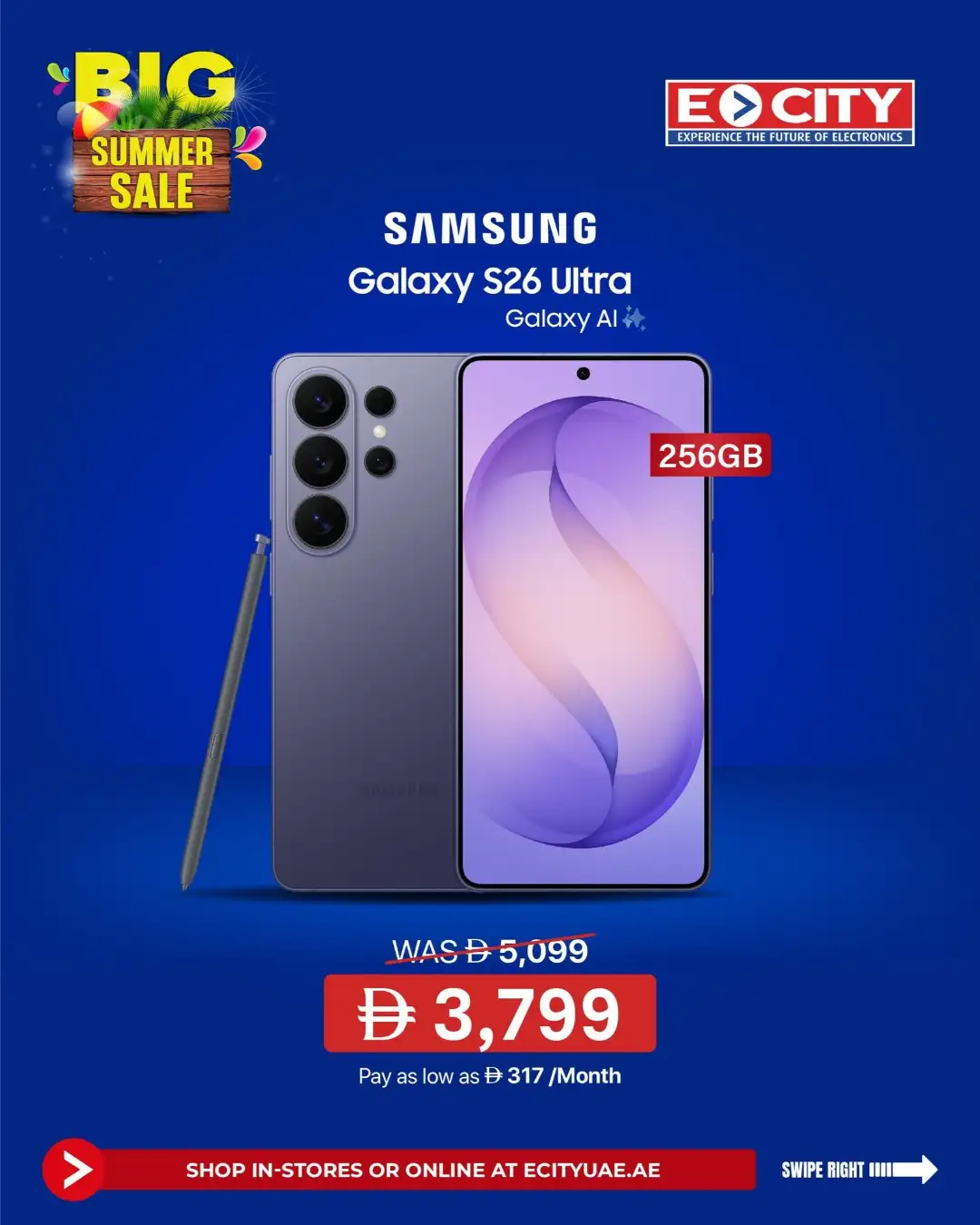 Ecity UAE Big Summer Sale Samsung Deals | Latest Flyer page 6