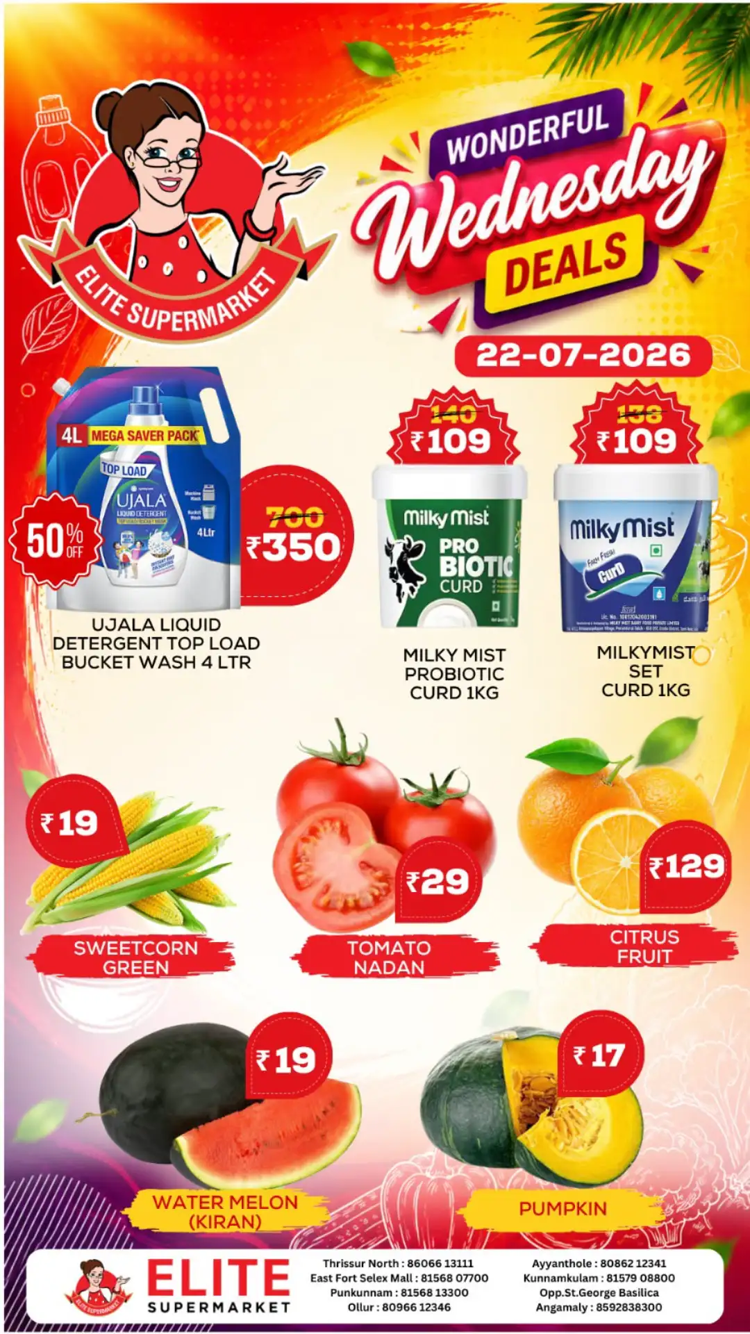 Elite Supermarket Wednesday Offers page 1