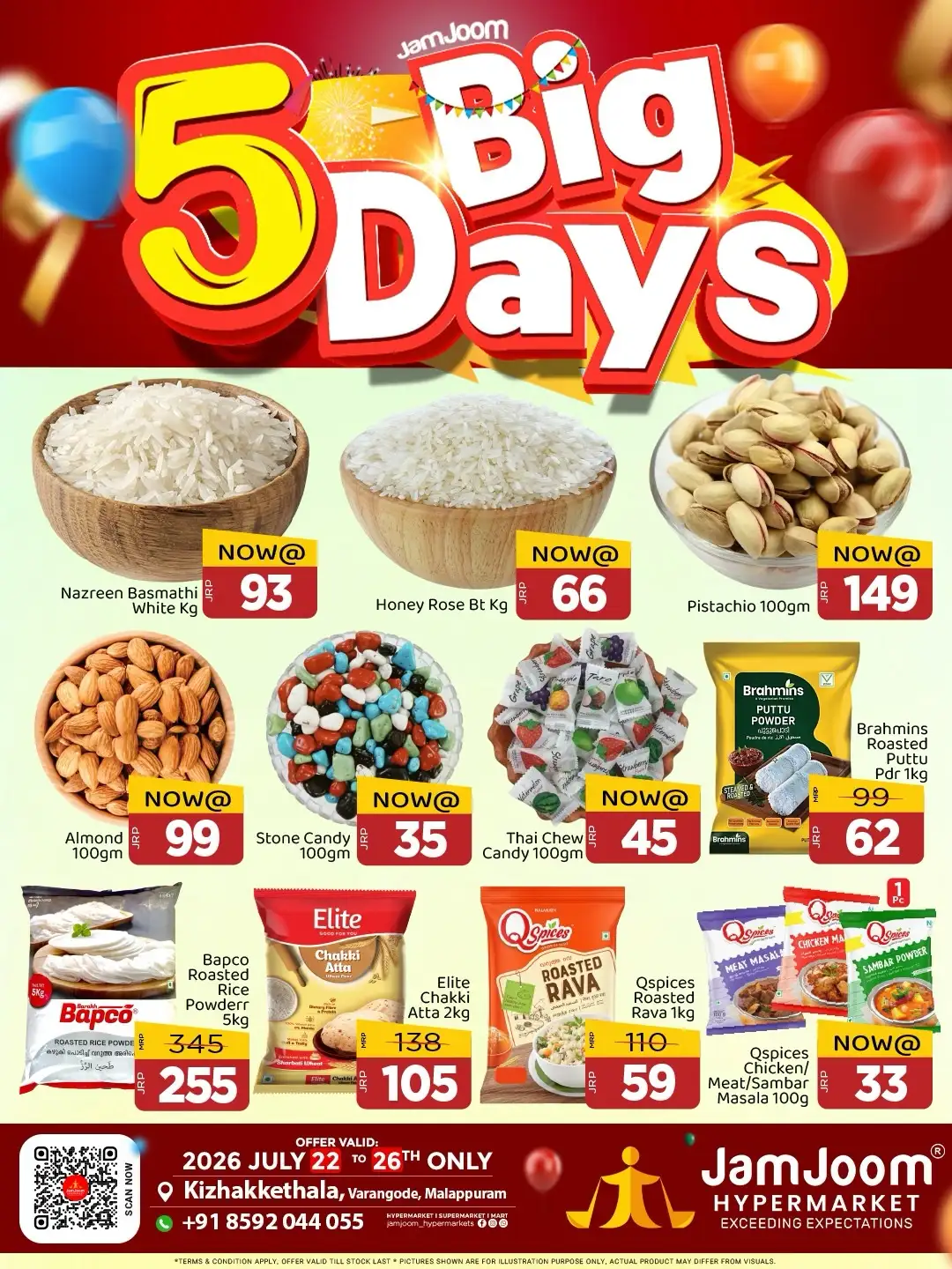 JamJoom Kizhakkethala 5 Big Days Offers page 1