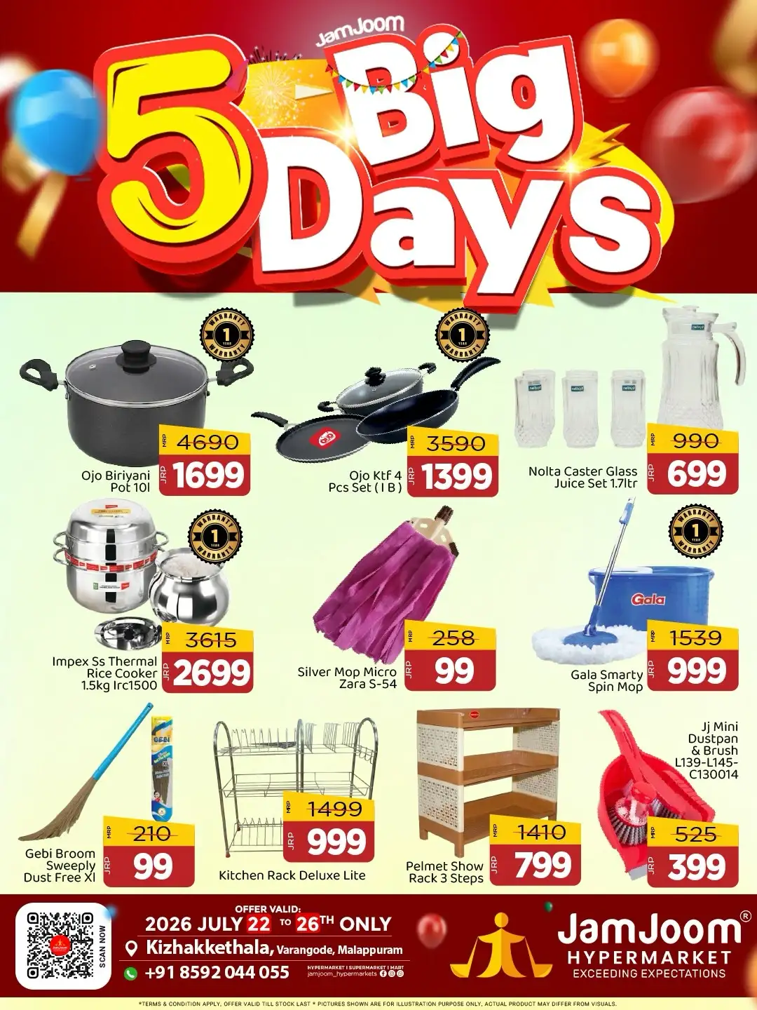 JamJoom Kizhakkethala 5 Big Days Offers page 7