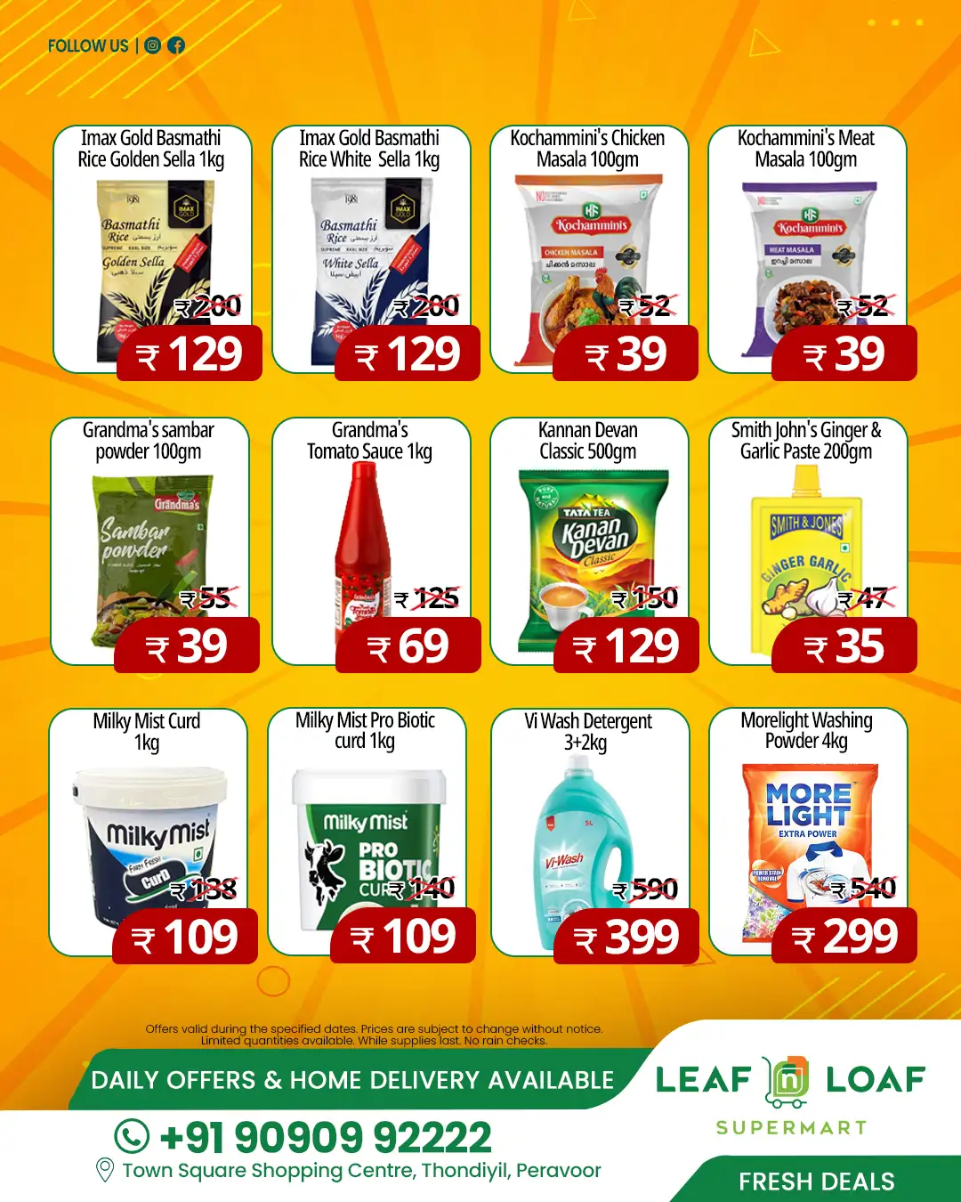 Leaf N Loaf Supermart Monsoon Last Call Offer page 4
