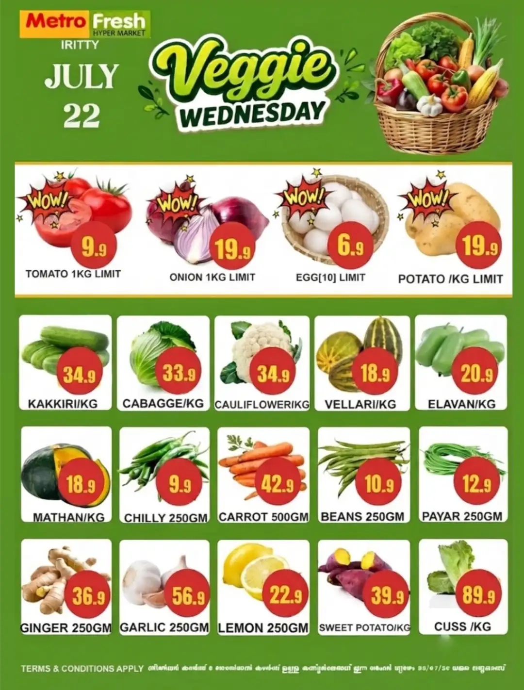 Metro Fresh Veggie Wednesday page 1