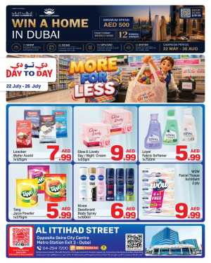 Day To Day Al Ittihad Street More For Less | Latest Offers flyer cover