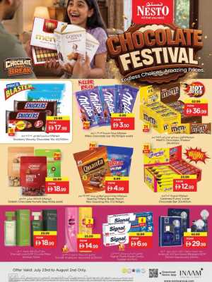 Nesto Chocolate Festival Offers | Latest Deals flyer cover
